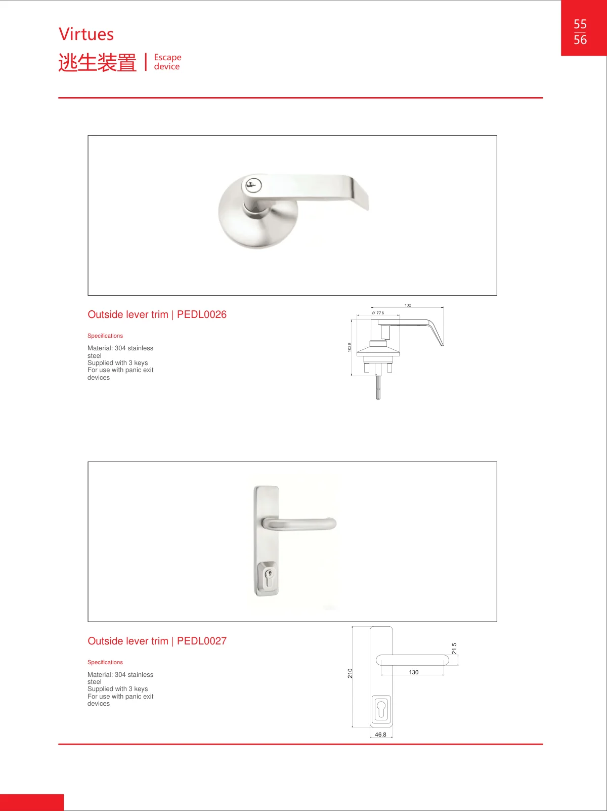 Door control · catalogue sheet 32.2