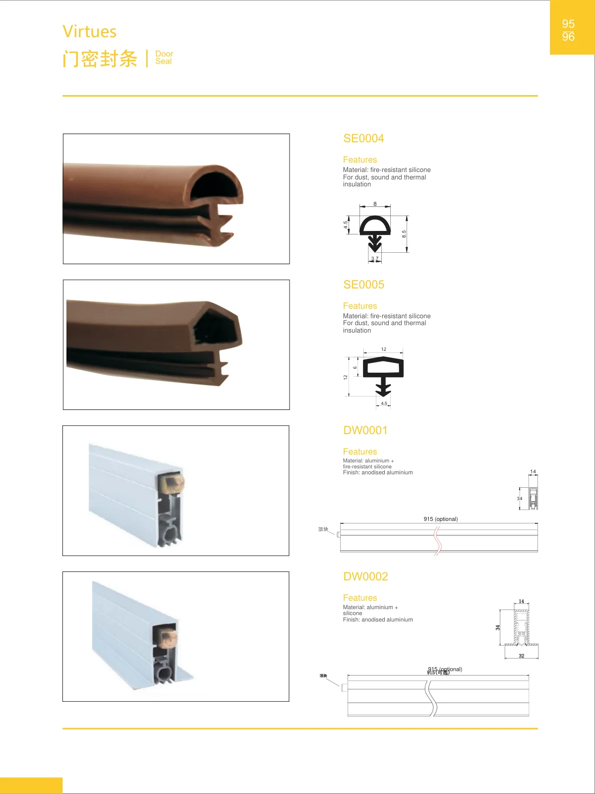 Hardware accessories · catalogue sheet 53.2