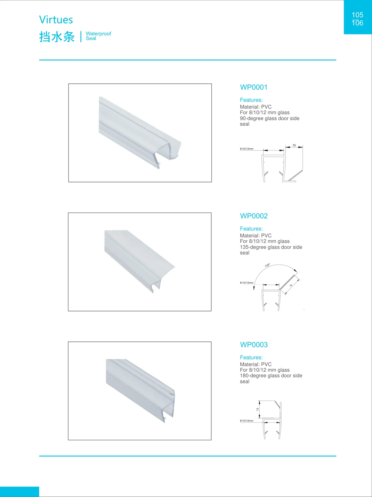 Bathroom hardware · catalogue sheet 59.2