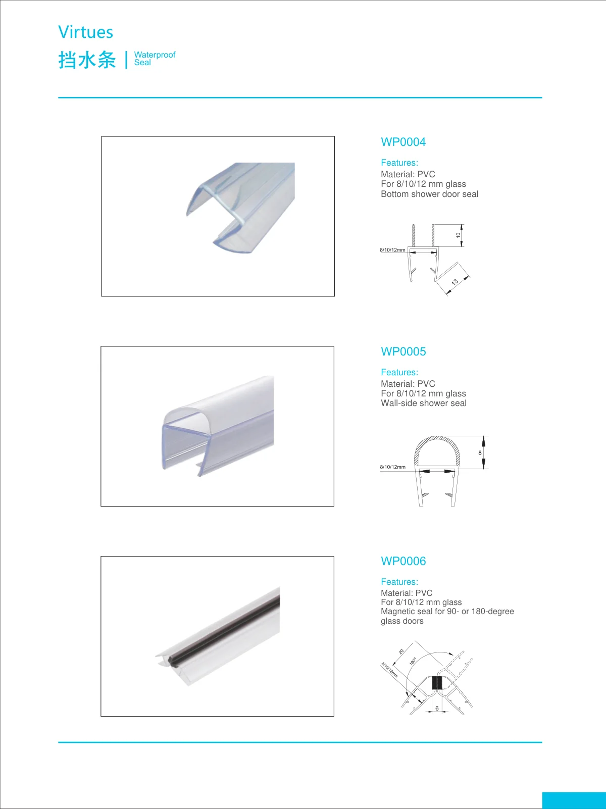 Bathroom hardware · catalogue sheet 60.1